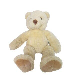 Animal Works Beige Teddy Bear Plush 18.5 Inch